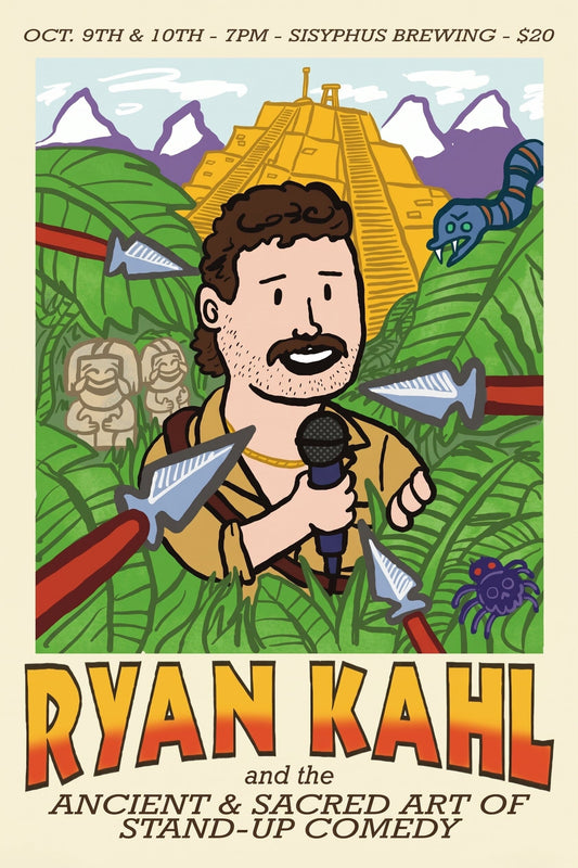 Ryan Kahl Comedy Ticket Sisyphus Brewing