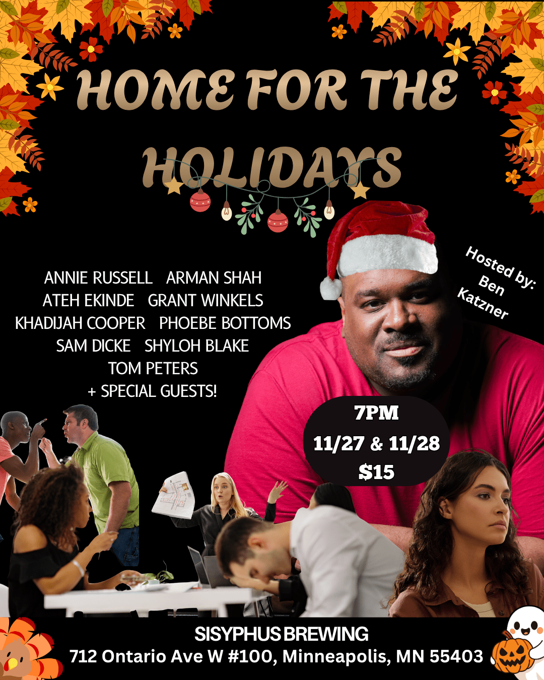 Home For The Holidays Tickets Sisyphus Brewing 